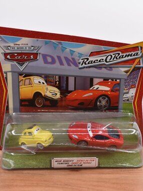 Luigi And Ferrari F430 Disney Pixar World Of Cars Movie Moments Die Cast